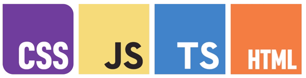 Logos de HTML, CSS y JavaScript
