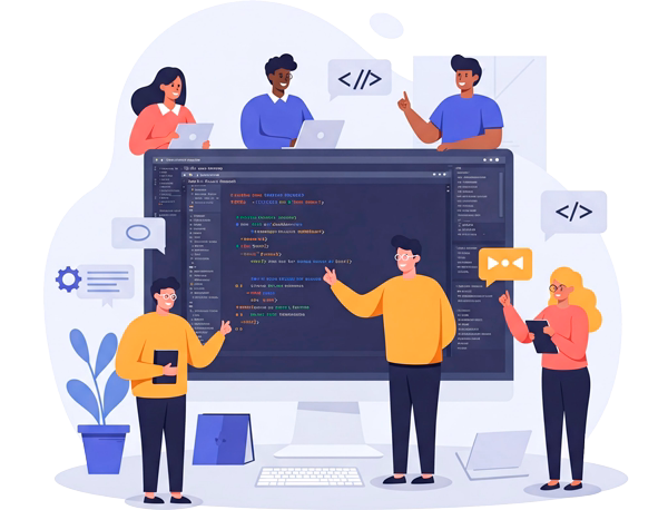 Imagen que representa la optimización de un sitio web