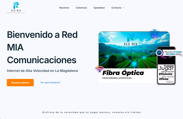 Diseño Web con Plantilla Ejemplo de sitio web con plantilla modificada